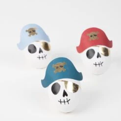 Meri-Meri Pirate Skulls Surprise Balls (x 3)