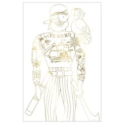 Meri-Meri Pirate Coloring Posters (x 2) -Meri Meri media f722f9a1 0938 4302 9002 59789c401e5f