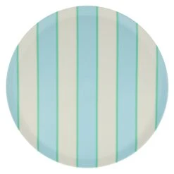 Meri-Meri Mixed Stripe Recycled Plastic Large Plates (x 6) -Meri Meri media fcc4f9a3 cc4c 4a60 af55 b0f57d9550f2