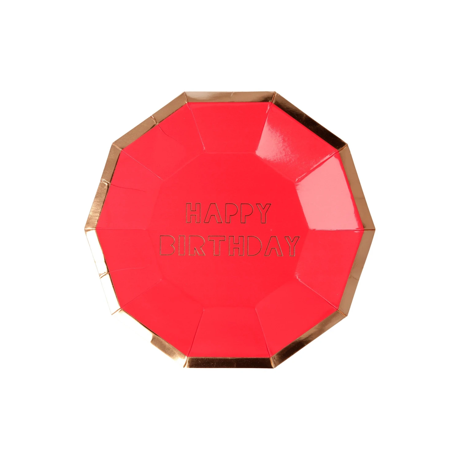 Meri-Meri Happy Birthday Small Plates (x 8) 4 Meri-Meri Happy Birthday Small Plates (x 8) - Image 4