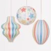 Meri-Meri Stars & Stripes Lanterns (x 3)