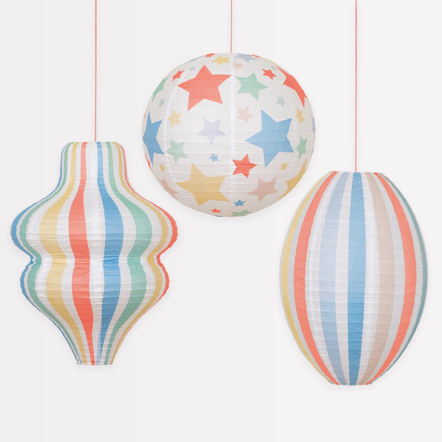 Meri-Meri Stars & Stripes Lanterns (x 3) 1 Meri-Meri Stars & Stripes Lanterns (x 3)